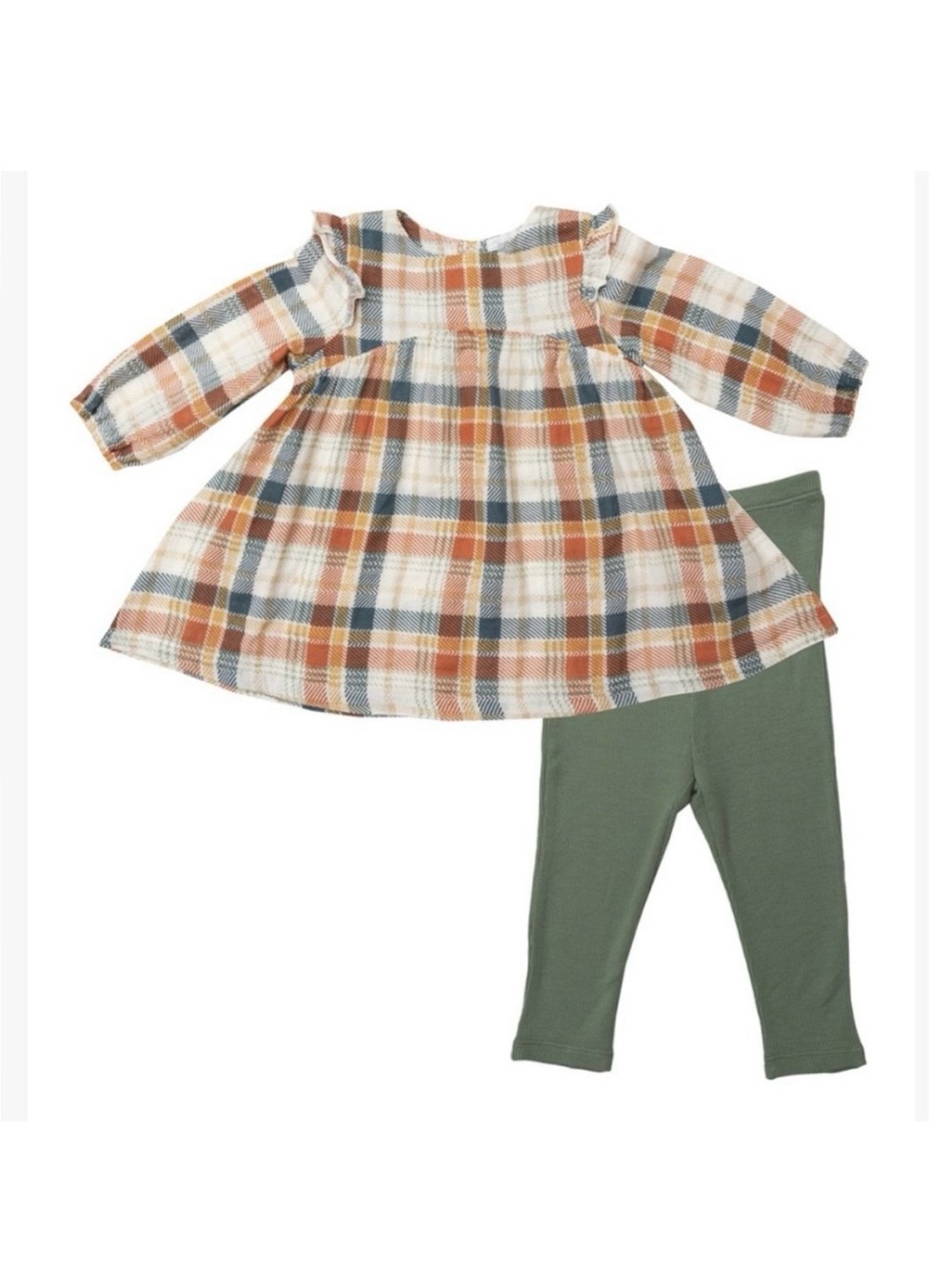 - Angel Dear dress and leggings outfit